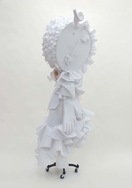 Ensemble, Viktor &amp; Rolf (Dutch, founded 1993), polyester, synthetic, metal, Dutch