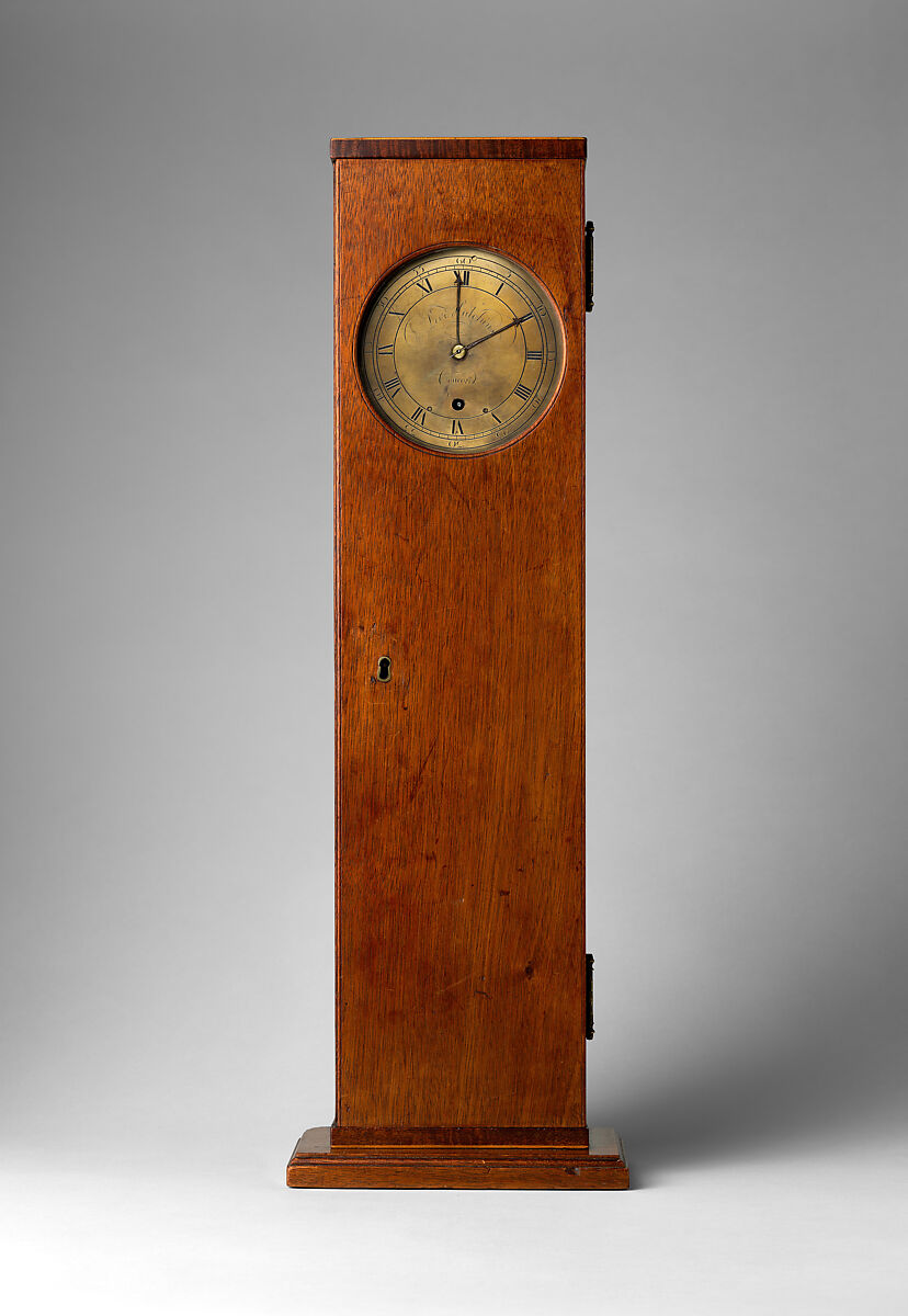 Levi Hutchins (American, 1761–1855), Mahogany, brass, steel, lead, iron, American 