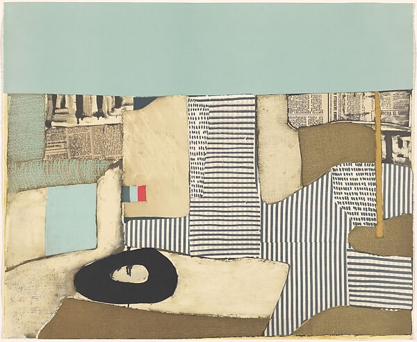 Villa Nueve, Conrad Marca-Relli (American, Boston, Massachusetts 1913–2000 Parma), Lithograph 