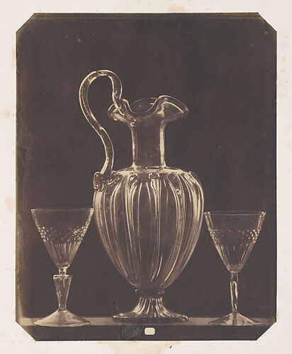 [Pitcher and two glasses, Venetian, 15th Century]
