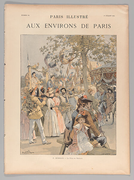 Paris illustré, "Aux Environs de Paris" 