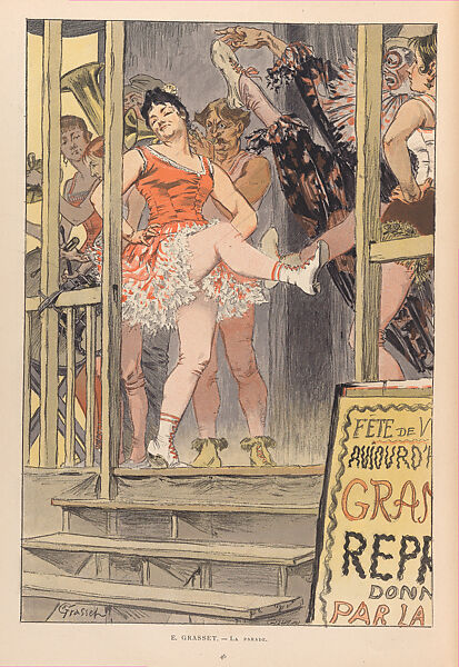 Paris illustré, "La danse" 