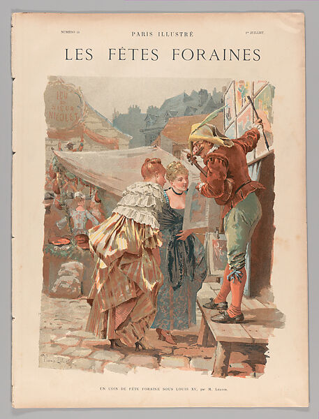 Paris illustré, "Les fêtes foraines" 