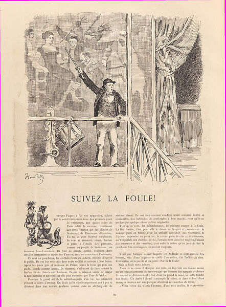 Paris illustré, "Les fêtes foraines"