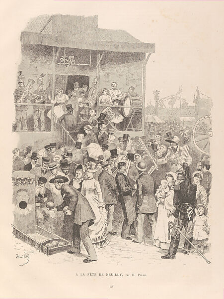 Paris illustré, "Les fêtes foraines"