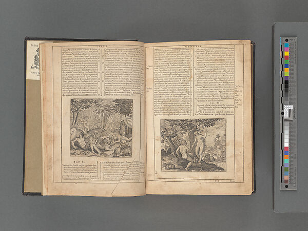 Mainz Bible, Johann Theodor de Bry (Netherlandish, Strasbourg 1561–1623 Bad Schwalbach), Ink on paper; 574, 226, 263 pages (three paginations in one volume) 
