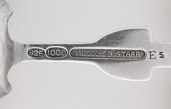 Spoon, Theodore B. Starr (American, New Rochelle, New York 1837–1907 Ridgefield, Connecticut), Silver, American