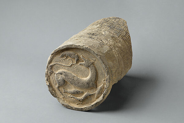 Roof-Tile End, Earthenware, China 
