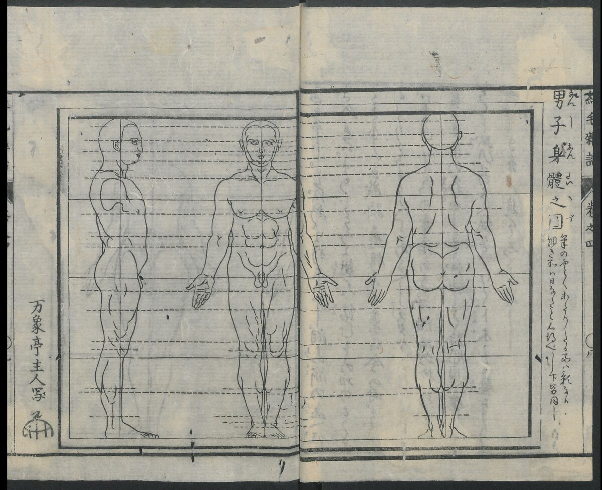 Chats on Novelties of Foreign Lands (Kōmōzatsuwa 紅毛雑話), Five volumes of woodblock printed books; ink on paper, Japan