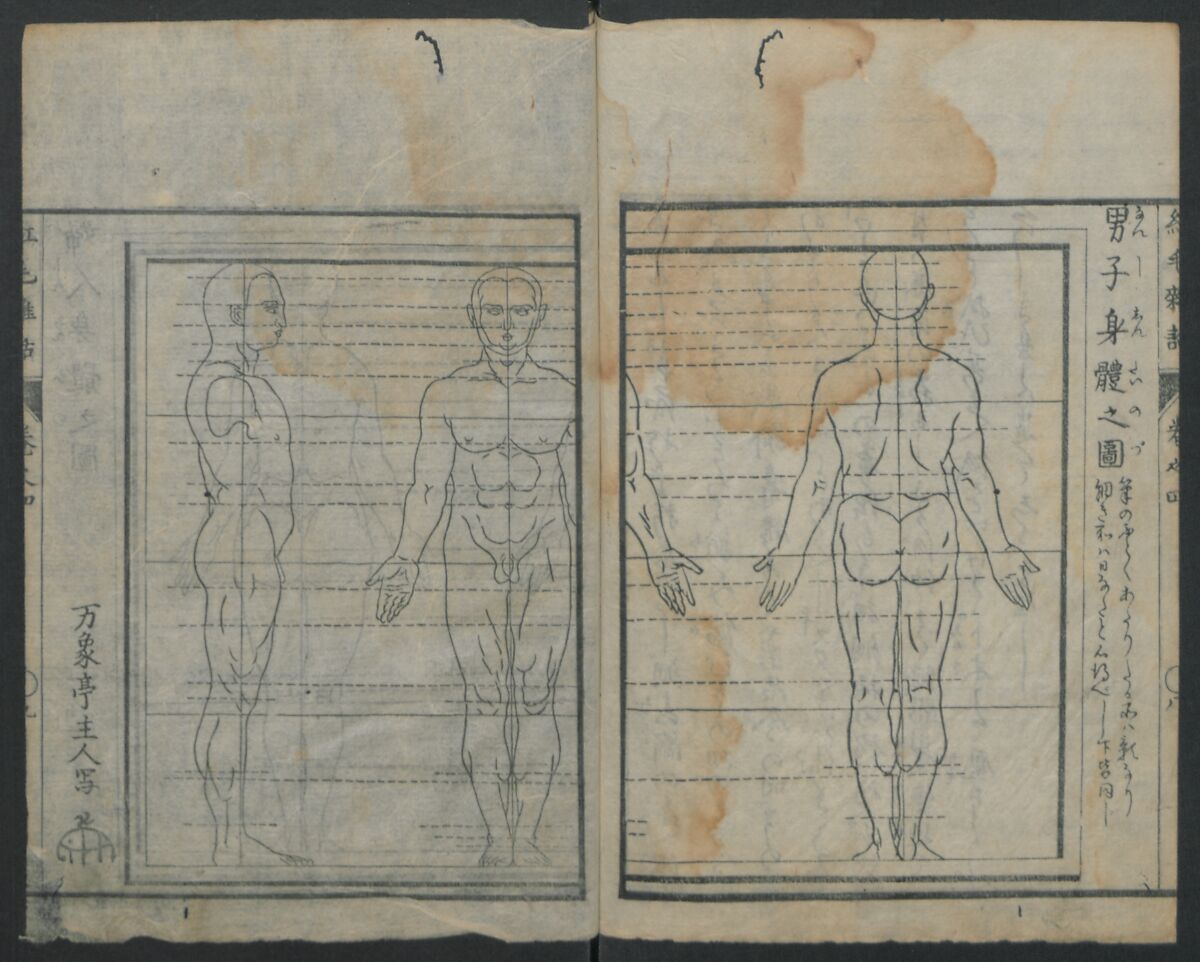 Chats on Novelties of Foreign Lands (Kōmōzatsuwa) 紅毛雑話, Shiba Kōkan 司馬江漢 (Japanese, 1747–1818), Five volumes of woodblock printed books bound as one; ink on paper,, Japan