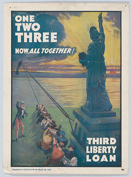 One, two, three, now all together!, Victor Simon Perard (American (born France), Paris 1870–1957 Bellport, New York), Commercial color lithograph 