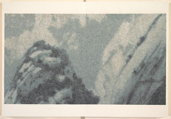 Bounded by Mountains: Mount Hua, Michael Cherney (American, born 1969), Photographic album of twelve leaves; inkjet print on mica-flecked paper, China 