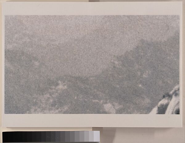 Bounded by Mountains: Mount Hua, Michael Cherney (American, born 1969), Photographic album of twelve leaves; inkjet print on mica-flecked paper, China