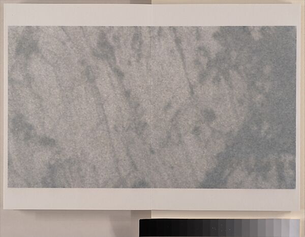 Bounded by Mountains: Mount Hua, Michael Cherney (American, born 1969), Photographic album of twelve leaves; inkjet print on mica-flecked paper, China