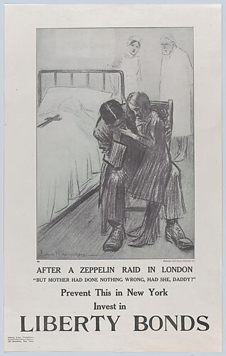 After a zeppelin raid in London