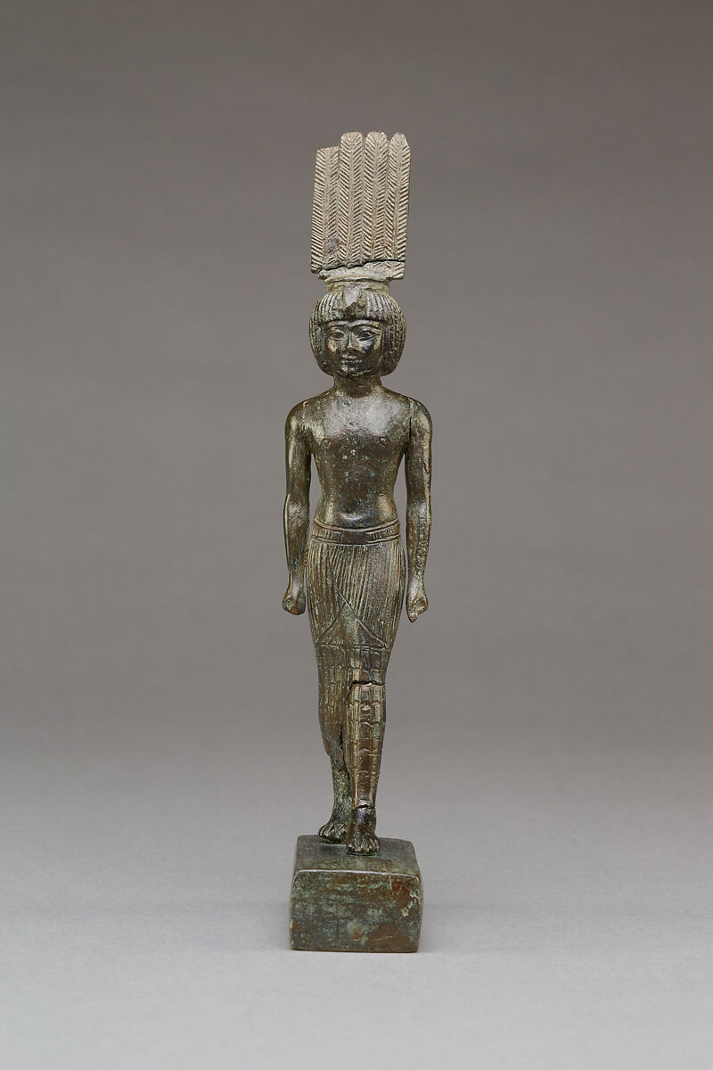 Statuette of Anhur (Onuris), Leaded bronze