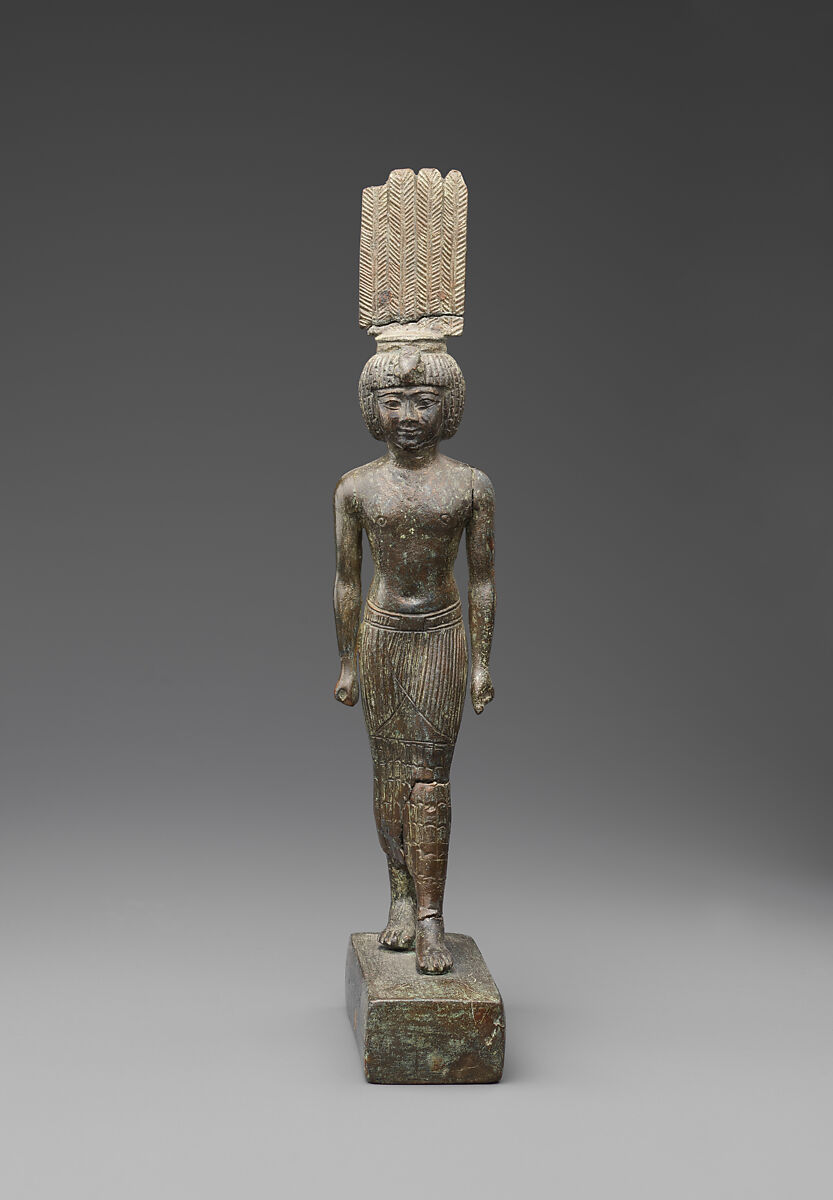 Statuette of Anhur (Onuris), Leaded bronze