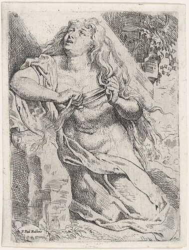 Mary Magdalen in the wilderness