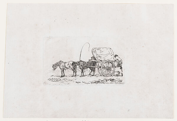 Higlers Cart, from A New Book of Horses and Carriages