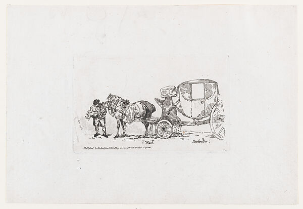 A Hack, from A New Book of Horses and Carriages