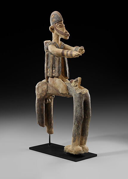 Equestrian, Terracotta, Middle Niger civilization 