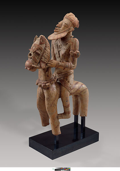 Equestrian, Terracotta, Middle Niger civilization 