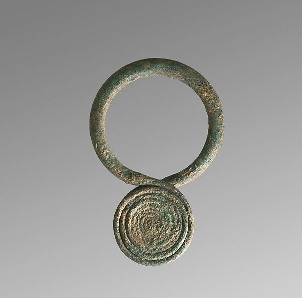 Neck Ring, Copper alloy, Middle Niger civilization 