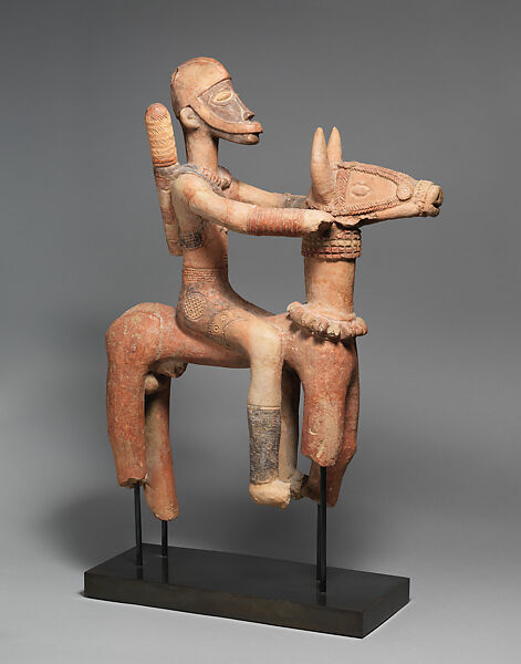 Equestrian, Terracotta, Middle Niger civilization 