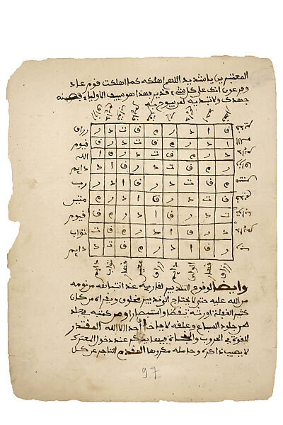 Curing Diseases and Effects both Apparent and Hidden, Manuscript on paper, Timbuktu 