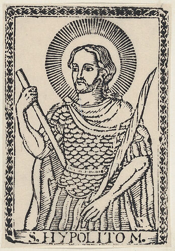 Saint Hippolytus of Rome, martyr