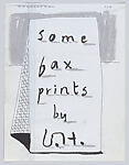 Some Fax Prints, David Hockney (British, born Bradford, 1937), Faxes and photocopies of faxes