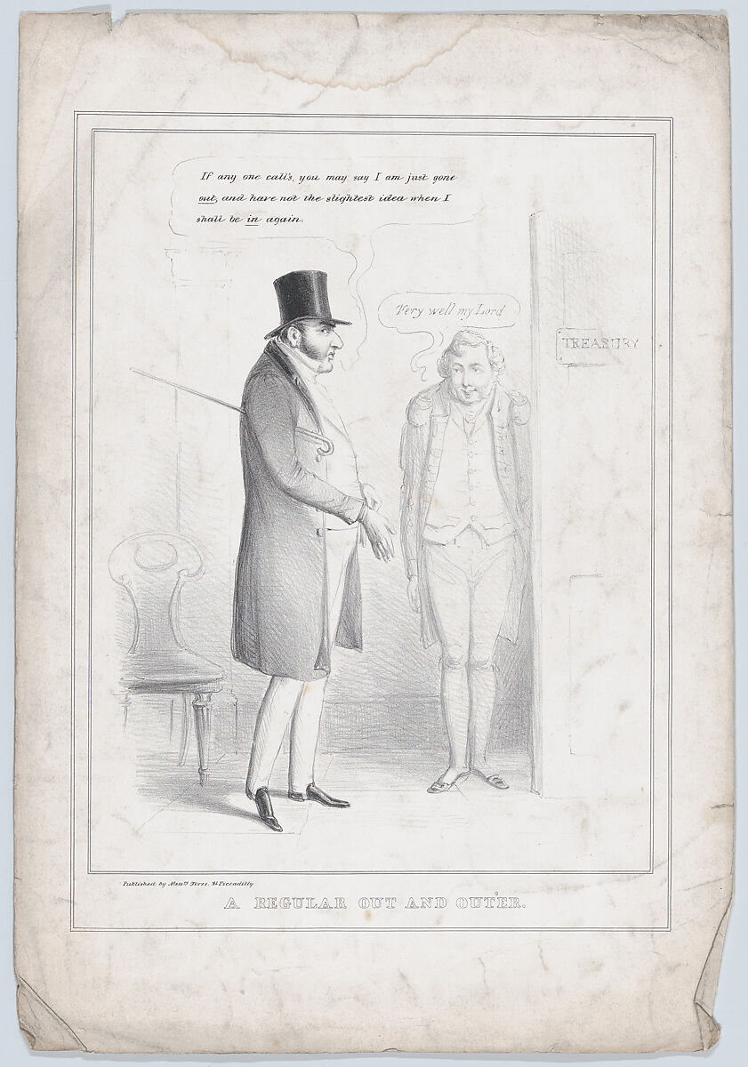 A Regular Out and Out'er, Mssrs. Fores (London), Lithograph 