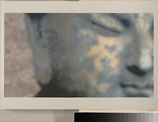 Bounded by Mountains: Dazu, Michael Cherney (American, born 1969), Photographic album of 12 leaves; ink on mica-flecked paper, China