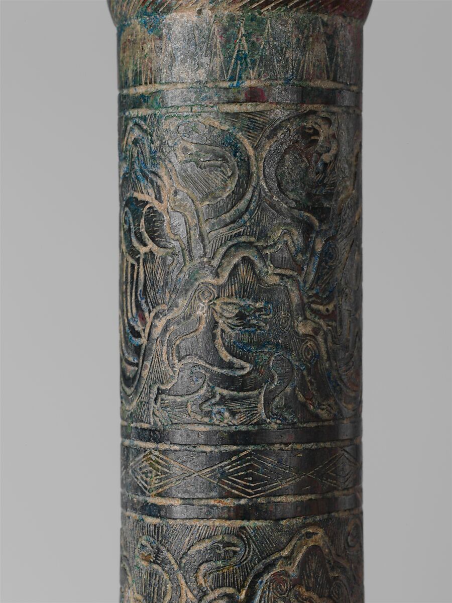 Wine container (hu), Bronze, China