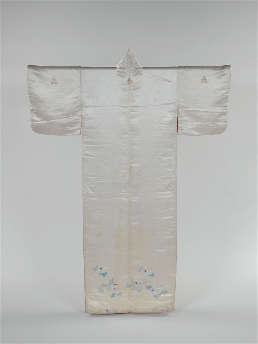 Kosode, Silk and metallic thread, Japan 