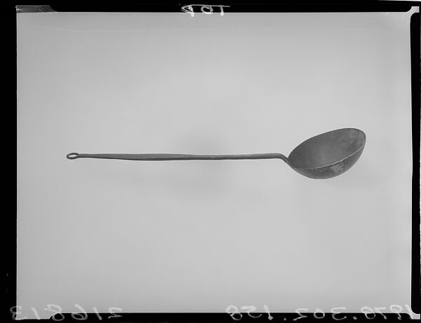 Serving Ladle, Wrought iron