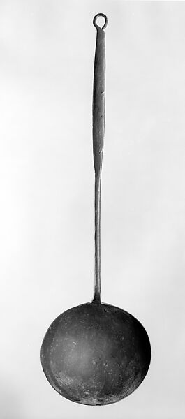 Serving Ladle, Wrought iron 