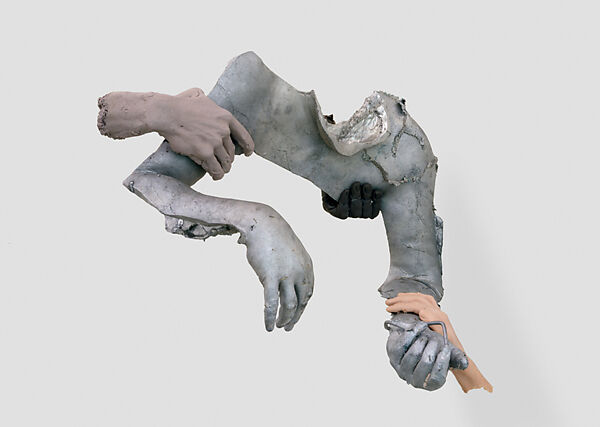 The Grass Munchers, Urs Fischer (Swiss, born Zurich, 1973), Cast aluminum, patinated wax 