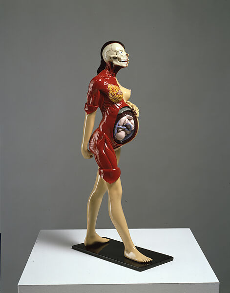 Virgin (exposed), Damien Hirst (British, born Bristol, 1965), Acrylic paint on resinEd. 9 of 15 