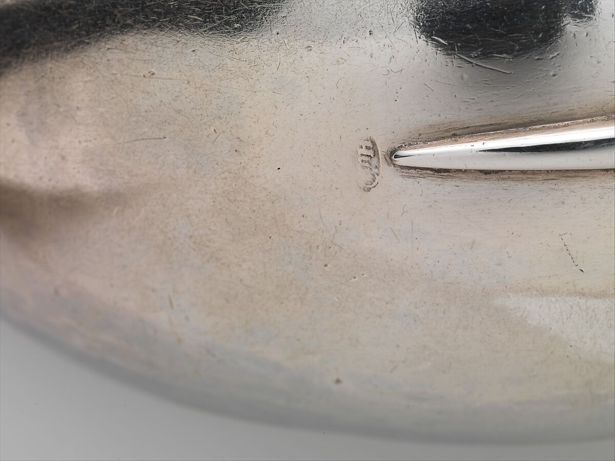 Serving Spoon, Jacob Hurd (American, Boston, Massachusetts 1702/3–1758 Boston, Massachusetts), Silver, American