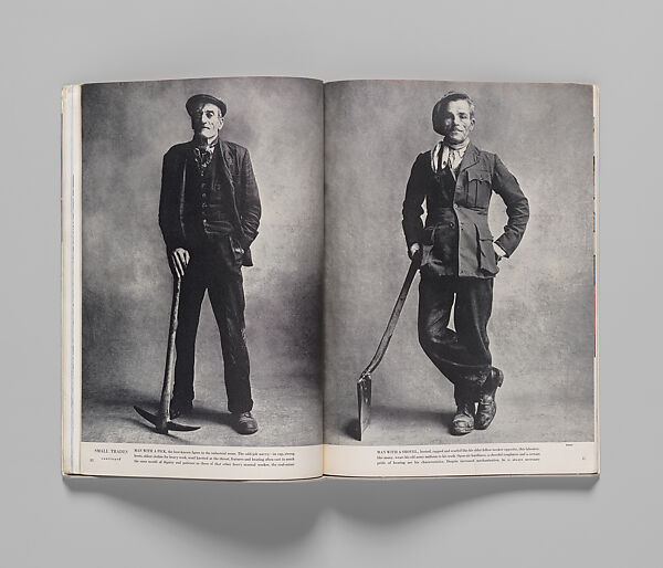 "Small Trades," British Vogue, Irving Penn (American, Plainfield, New Jersey 1917–2009 New York), Offset lithography