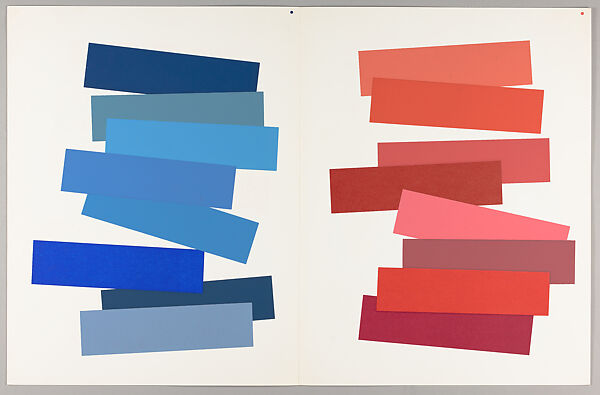 Interaction of color, Josef Albers (American (born Germany), Bottrop 1888–1976 New Haven, Connecticut)