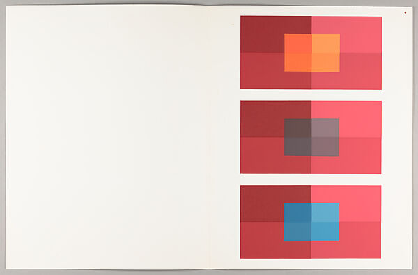 Interaction of color, Josef Albers (American (born Germany), Bottrop 1888–1976 New Haven, Connecticut)