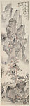 Autumn landscape, Qian Songyan  Chinese, Hanging scroll; ink and color on paper, China