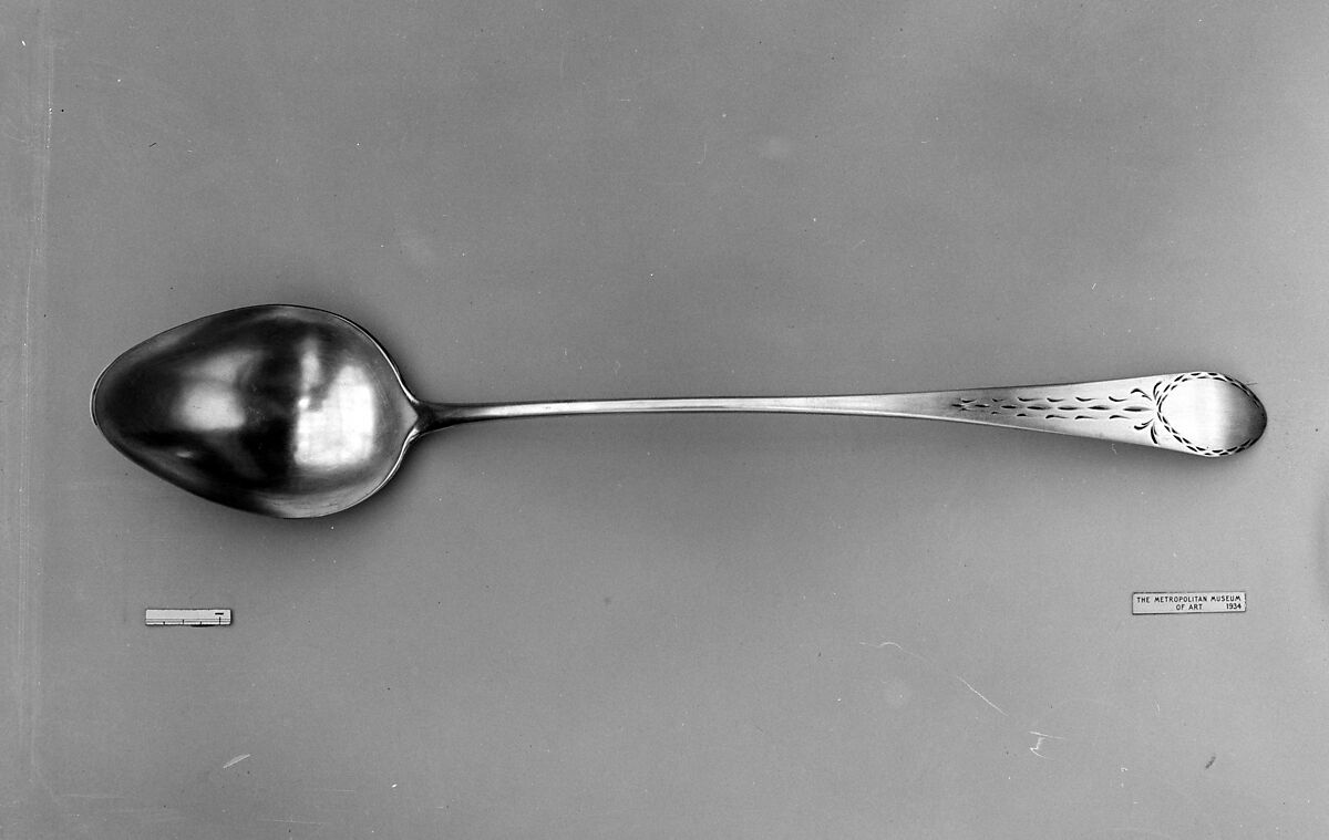 Serving Spoon, Joel Sayre (1778–1818) or, Silver, American 