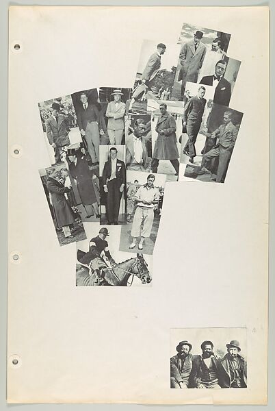 [Page From "Pictures of the Time: 1925–1935"], Assembled by Walker Evans (American, St. Louis, Missouri 1903–1975 New Haven, Connecticut), Photomechanical prints 