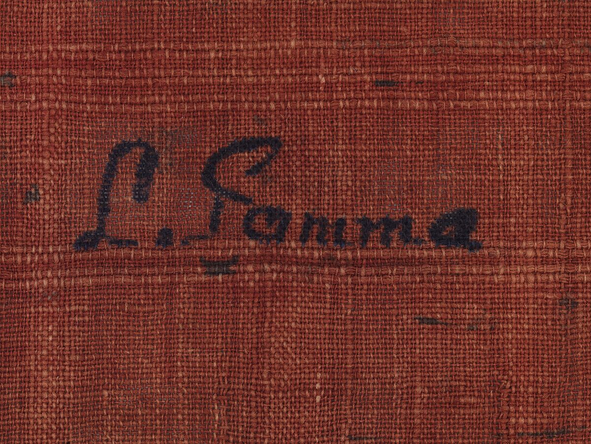 Painted Textile Depicting Celestial Musicians, Block-printed plain-weave cotton (mordant- and resist-dyed), India (Gujarat)