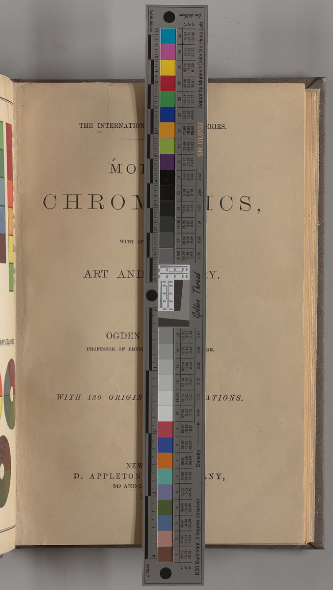 Modern chromatics : with applications to art and industry, Ogden Nicholas Rood (1831-1902)