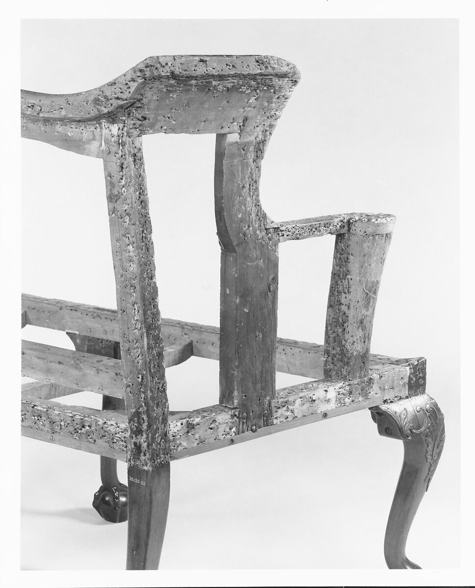 Settee, Mahogany, maple, cedar, birch, white pine, American