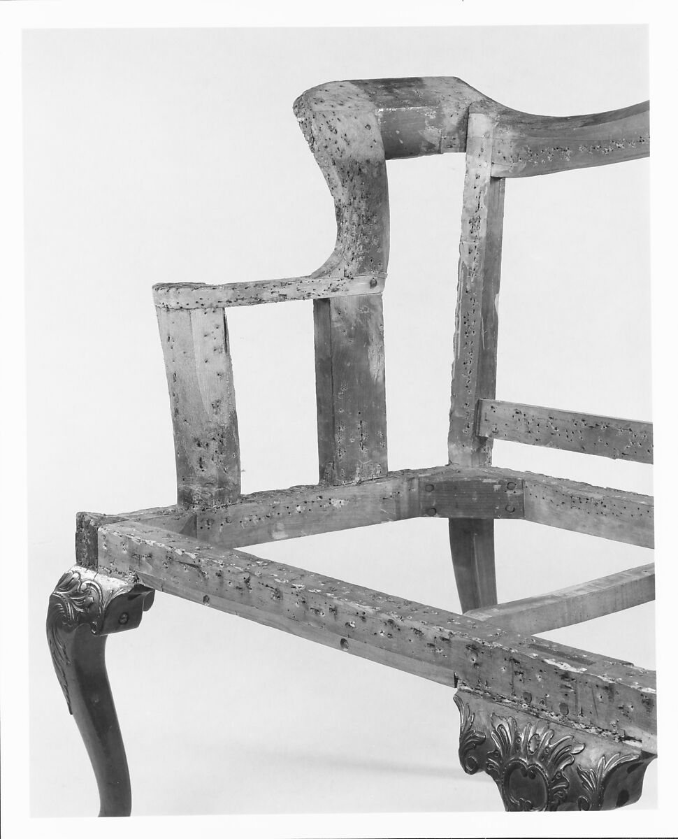 Settee, Mahogany, maple, cedar, birch, white pine, American